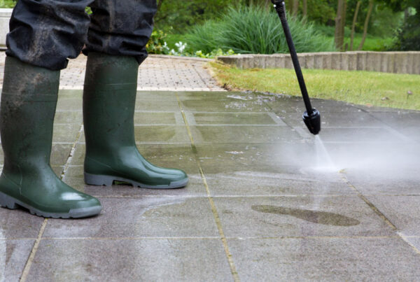 exterior cleaning services such as jet washing pressure clean