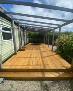 decking cleaning service after atlantic clean have been to clean it in cornwall